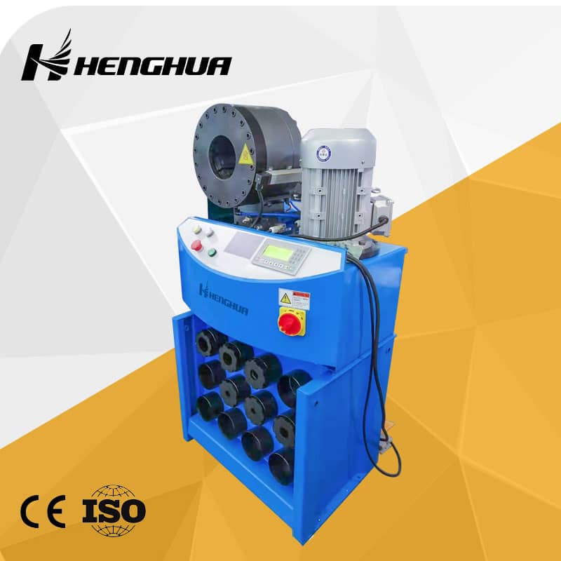 Hot Sale Automatic Portable High Quality Cable Hydraulic Hose Swaging Machine Hose Crimper Press Machine